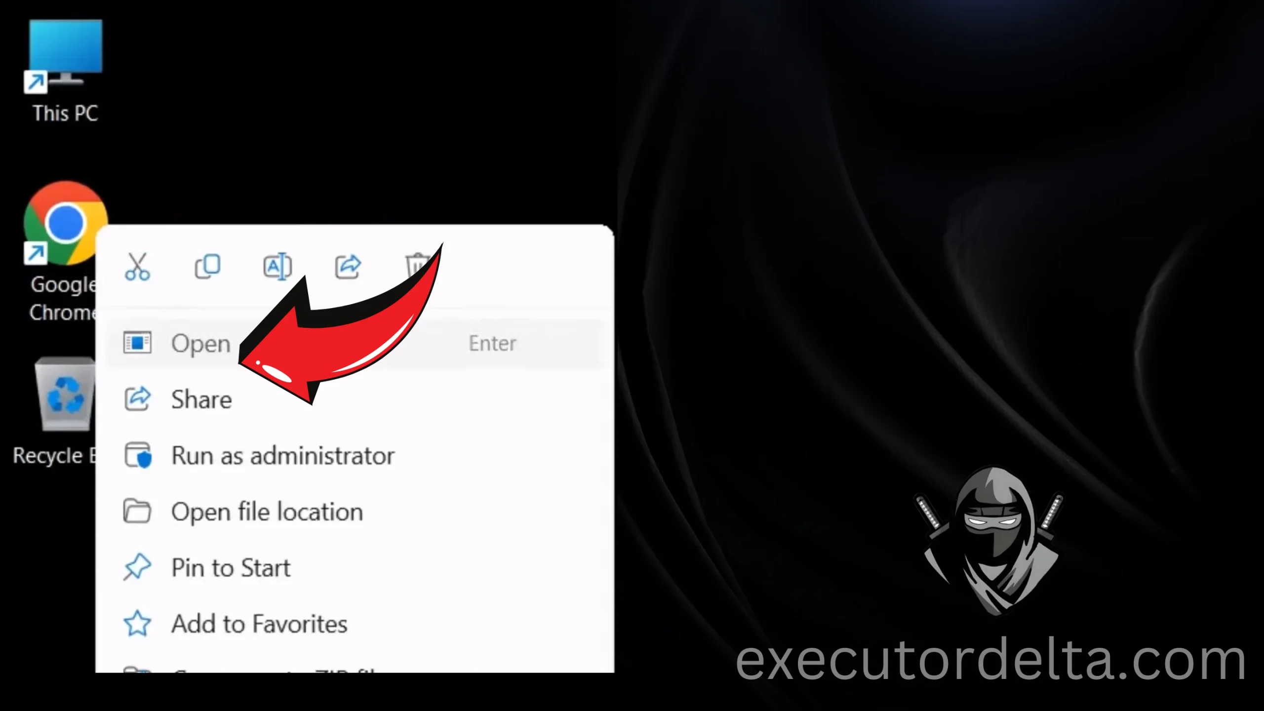 How to Download and Install Delta Executor on PC Using Android Emulator: Step-by-Step Guide (December 2025) 2 windows interface for opening web browser screenshot image