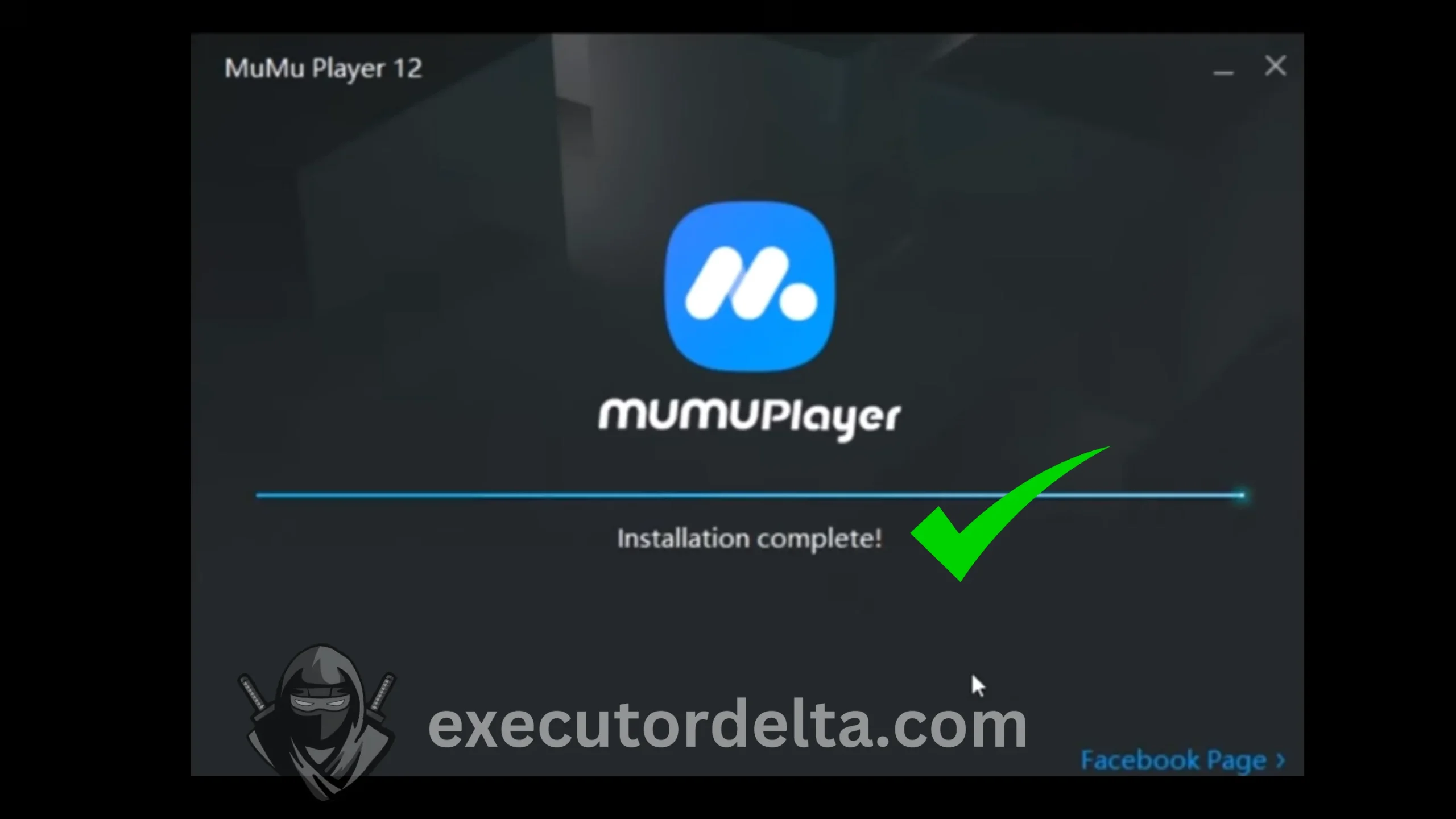 How to Download and Install Delta Executor on PC Using Android Emulator: Step-by-Step Guide (December 2025) 11 mumu player installation complete window screenshot image