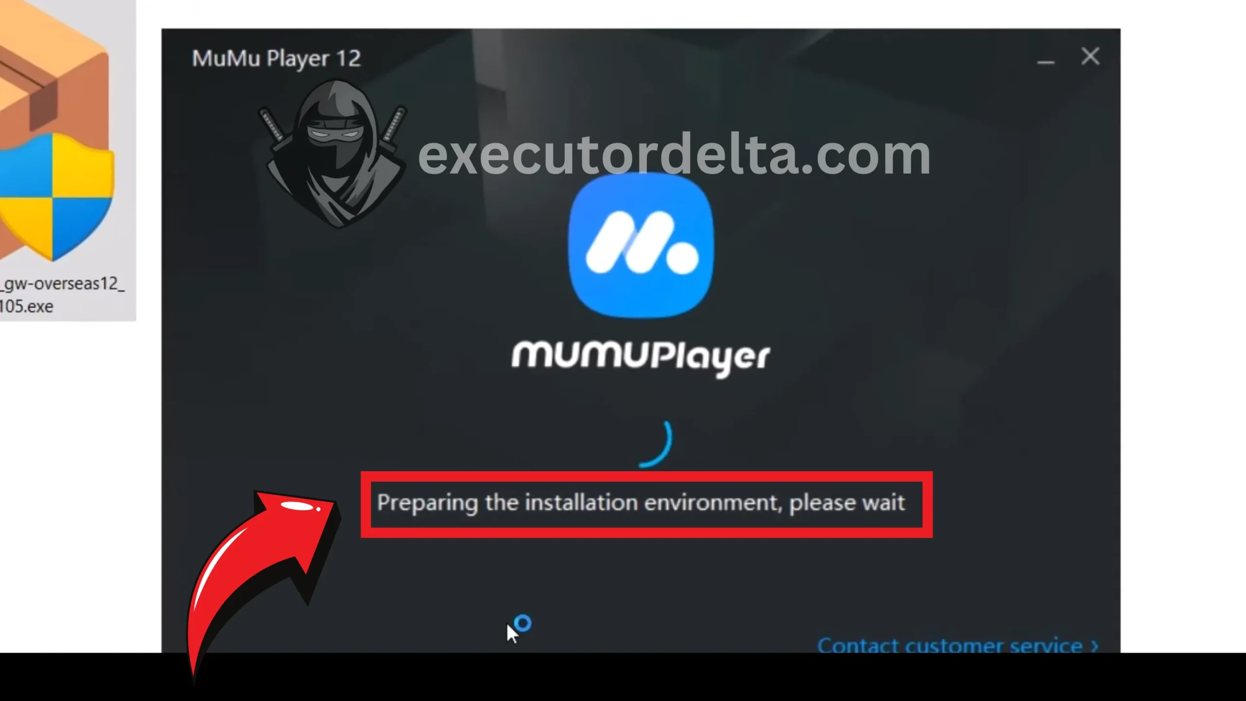 How to Download and Install Delta Executor on PC Using Android Emulator: Step-by-Step Guide (December 2025) 8 mumu player installer window screenshot image
