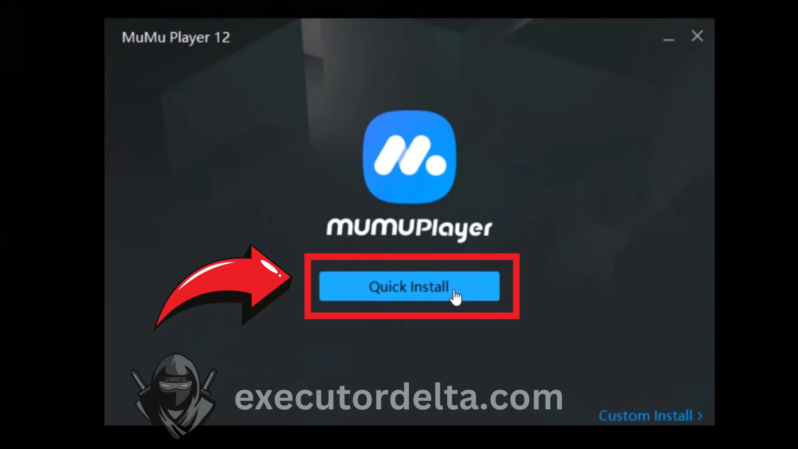 How to Download and Install Delta Executor on PC Using Android Emulator: Step-by-Step Guide (December 2025) 9 windows for starting mumu player installation screenshot image