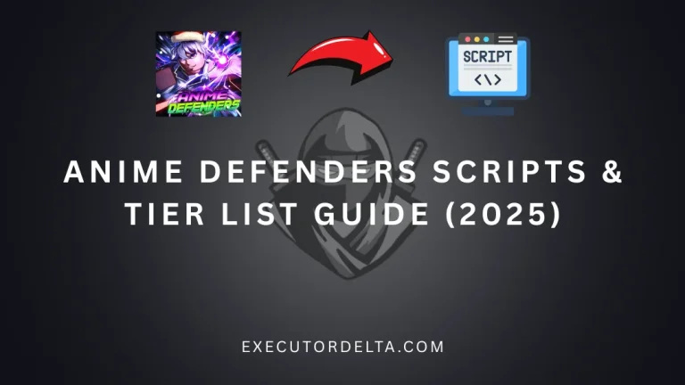 Anime Defenders Script feature image